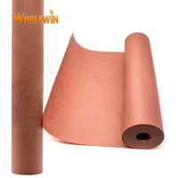 Rouleau de papier boucher rose de 24 pouces pour barbecue, papier d'emballage non ciré pour fumer de la viande