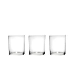Juego de 3 Vasos de Agua Linda Line, Cristal Transparente, 220 ml - Product Image 1