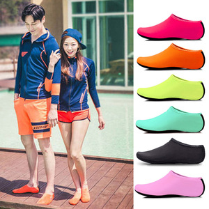 Chaussures d'eau unisexes, tige en Lycra, semelle en caoutchouc antidérapante, pour la plage, la natation, la plongée en apnée, chaussettes courtes d'été pour l'extérieur - Product Image 3