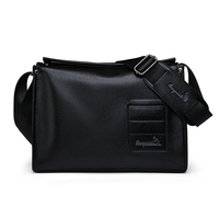 Sac à bandoulière pour homme grande capacité, sacoche messager multi-poches, étanche avec fermeture éclair, idéal pour les affaires et les trajets quotidiens - Vente en gros
