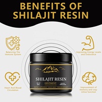 OEM Vente en Gros Vrac Résine de Shilajit de l'Himalaya 100% Pure et Naturelle, Qualité Alimentaire, Extraite d'Herbes, en Bouteille