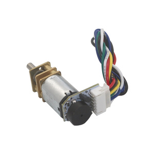 39 vòng/phút đến 1500 vòng/phút 6V N20 <span class=keywords><strong>DC</strong></span> động cơ <span class=keywords><strong>Encoder</strong></span> micro hướng động cơ 12 mét Hộp số kim loại đầy đủ gearwheel tốc độ giảm cho mini Robot - Product Image 5