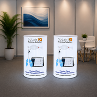 Tables pliantes promotionnelles pour supermarchés, tables légères en tissu, comptoirs de réception, présentoirs pour salons professionnels
