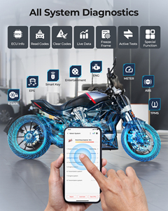 Outil de diagnostic automobile et moto professionnel universel TOPDON TopScan Moto, outil OBD2 pour tous les véhicules, Topscan Moto 2023 TOPDON - Product Image 3