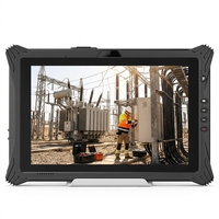 Tableta Robusta para Negocios Emdoor I10L con Windows 11, 700 Nits, 10.1 Pulgadas, RJ45, Thunderbolt 4, BT 5G, HDMI, Lector de Códigos de Barras 2D, Batería Intercambiable en Caliente