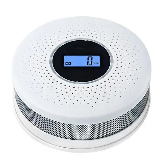 2023 Hot sales smoke and co 2 in 1 alarm AA battery carbon monoxide and smoke combo detector