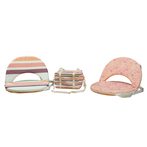 5 Positions Dossier Chauffant Siège Stade Chaise Confortable Pliant Mousse Loisirs Plancher Chaise Plage - Product Image 5