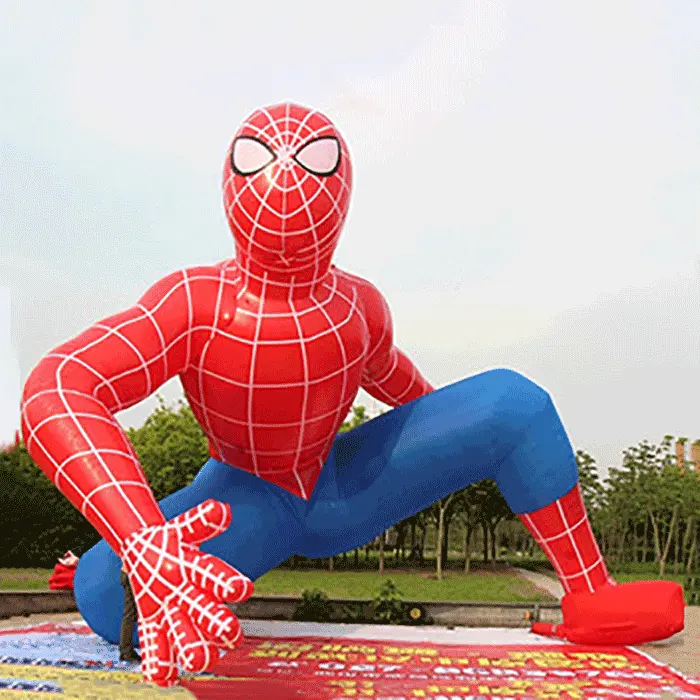 Giant Inflatable Trang Trí Ngoài Trời Carton Costume Spider-Man Quảng Cáo Inflatables