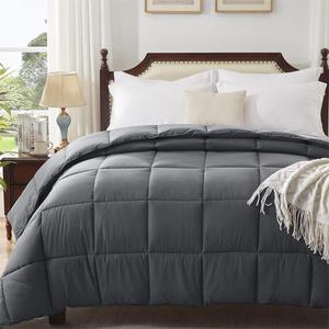 Edredón Ligero, Relleno Alternativo de Plumón, Edredón para <span class=keywords><strong>Cama</strong></span>, Acolchado para Todas las Estaciones, Edredones de Microfibra - Product Image 1