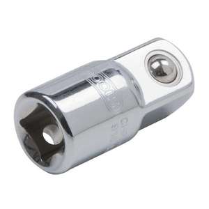KS TOOLS - 918.3931 3/8 ''CHROME plus Adaptateur, 3/8 ''Fx1/2''M - EAN 4042146357996 CLÉ À DOUILLE ACCESSOIRES 3/8" - Product Image 1