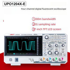 ออสซิลโลสโคปดิจิตอล UNIT UPO1204X-E 200MHz 4 ช่องสัญญาณอนาล็อก อัตราการสุ่มตัวอย่าง 2GSa/s ความละเอียด 8 บิต หน่วยความจำ 56 Mpts รับประกัน 1 ปี - Product Image 2