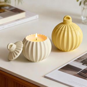 Moule en silicone pour pot en résine avec couvercle, boîte de rangement pour bougies, moule de moulage en résine époxy pour la fabrication de conteneurs, moules en béton, décoration - Product Image 4