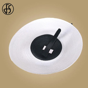 FS Fascinators cappello bianco nero portapillole - Product Image 3