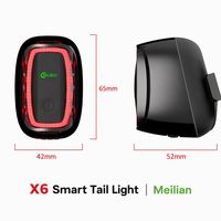 Feu arrière intelligent Carbonrevo, haute luminosité, clignotant pour scooter, résistant à la corrosion, ajustement parfait de qualité supérieure