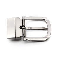 Boucle de ceinture rotative en alliage de zinc de 35mm pour hommes