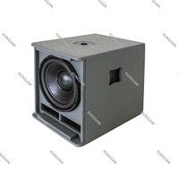 Subwoofer audio YM112S à prix de gros, 12 pouces, 450W, aimant de 190mm, bobine vocale de 75mm, haut-parleur passif en MDF pour discothèque/bar/mariage