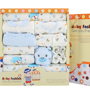 Conjunto de regalo de Año Nuevo de bebé de algodón orgánico Festival mameluco infantil calcetín sombrero babero toalla 100% algodón <span class=keywords><strong>para</strong></span> recién <span class=keywords><strong>nacidos</strong></span> presentado en caja de regalo - Product Image 2
