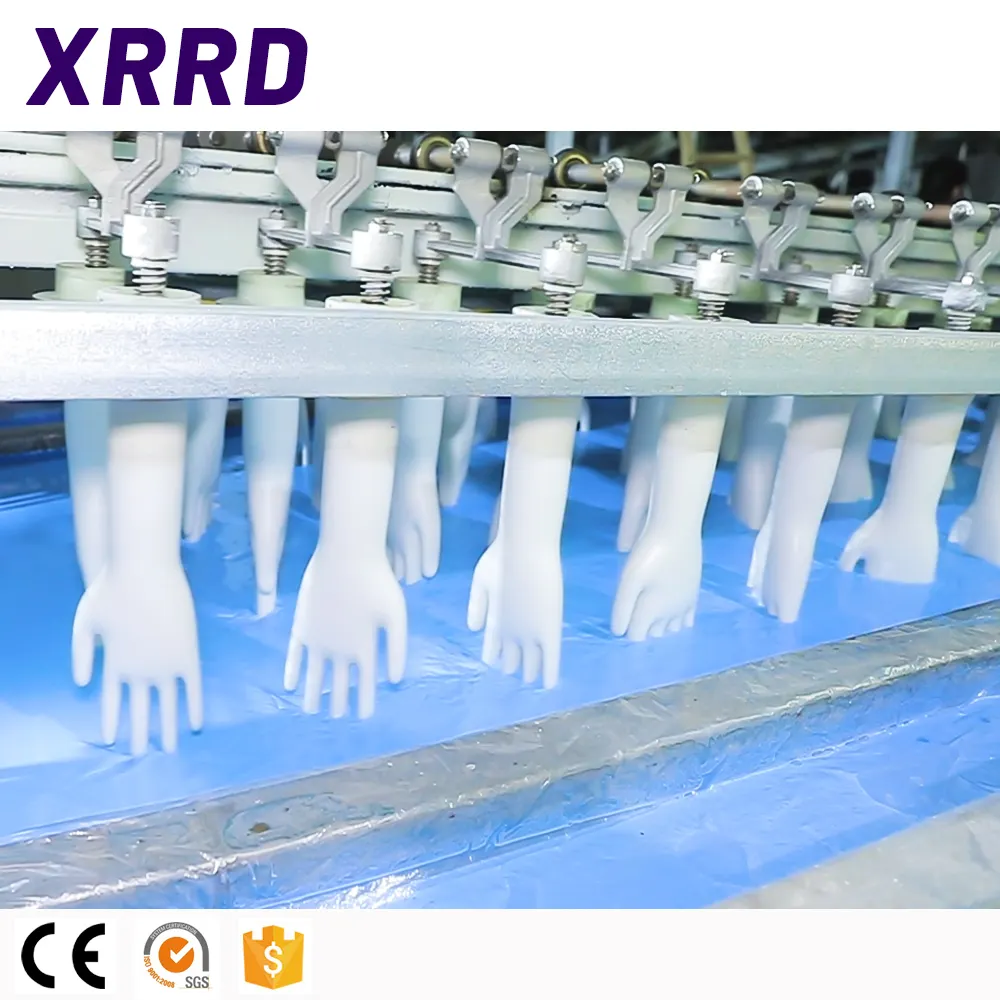 Nitrilo Gloves Making Machine Production Line Luvas De Segurança Máquina De Costura Para Costurar O Esfregar