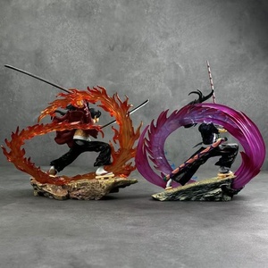 Statua Modello in PVC <span class=keywords><strong>Demon</strong></span> <span class=keywords><strong>Slayer</strong></span> GK Battaglia Feroce, Figura Kokushibo Edizione Battaglia Kizuki Yori Versione Espositiva Decorazione da Collezione - Product Image 4