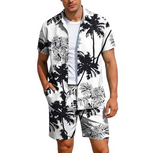 Conjunto de Camisa de Verano para Hombre, Corte Holgado, Transpirable y Elegante, Perfecto para Vacaciones. - Product Image 5