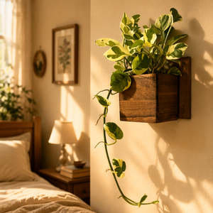 Jardinière <span class=keywords><strong>en</strong></span> <span class=keywords><strong>bois</strong></span> <span class=keywords><strong>pour</strong></span> plantes, petites jardinières murales carrées <span class=keywords><strong>pour</strong></span> plantes d'intérieur, pot de fleurs suspendu à la fenêtre, boîtes <span class=keywords><strong>en</strong></span> <span class=keywords><strong>bois</strong></span> <span class=keywords><strong>pour</strong></span> la maison et le jardin - Product Image 3