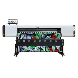 Locor 1.8m wide format 6/8 heads dye sublimation i3200 print heads digital inkjet printers