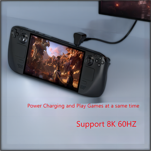 2 en 1 100W Type <span class=keywords><strong>C</strong></span> OTG Charging Extender Support 8K 60HZ HDTV <span class=keywords><strong>USB</strong></span>-<span class=keywords><strong>C</strong></span> et <span class=keywords><strong>USB</strong></span>-A Charge rapide 5A pour imprimante et ordinateur - Product Image 6