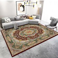 Tapis et carpettes en velours cristal - Tapis d'intérieur doux, antidérapant et écologique pour chambre et salon, personnalisable