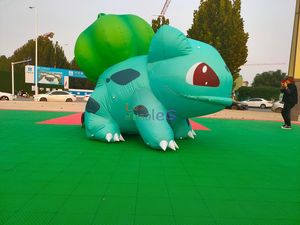 Modèle de grenouille gonflable de taille personnalisée Grenouille gonflable Bulbasaur Animal de dessin animé pour la décoration d'événement à thème - Product Image 4