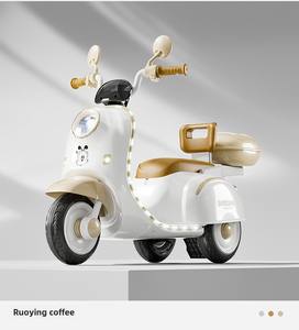 Ricaricabile due posti <span class=keywords><strong>moto</strong></span> elettrico per bambini ragazzi ragazze con telecomando fatto di plastica alimentato a batteria - Product Image 2