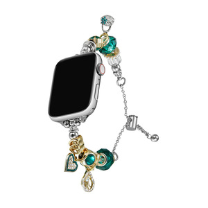 Decorative Beaded Luxury & Comfortable Customizable <b>Watch</b> Band <b>Women</b> Charm Bracelet Strap for Smartwatch Jewelry - Product Image 4