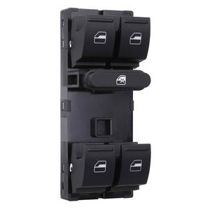 ชุดสวิตช์ควบคุมกระจกไฟฟ้า 1K4959857B สำหรับรถยนต์ Volkswagen Jetta ปี 2005-2016 ผลิตจากพลาสติกและ ABS สภาพใหม่ - Product Image 5