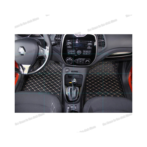 Tapis de sol de voiture en <span class=keywords><strong>cuir</strong></span> pour renault <span class=keywords><strong>captur</strong></span> Samsung QM3 2013 2014 2015 2016 2017 2018 2019 2020 accessoires d'intérieur - Product Image 1