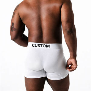 Calzoncillos bóxer blancos con logotipo personalizado PATON, hechos para el hombre seguro de sí mismo - Product Image 2