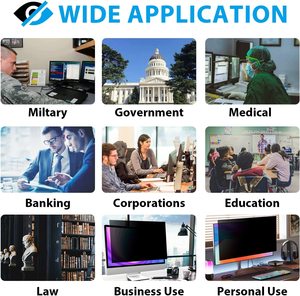 Màng Chống Tia UV Chống Ánh Sáng Xanh Chất Lượng Hàng Đầu Tấm Bảo Vệ Màn Hình 15.6Inch-27Inch 16:9 Có Thể Tháo Rời Cho Máy Tính Xách Tay Phim Lọc Riêng Tư - Product Image 6