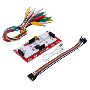 Para <span class=keywords><strong>Makey</strong></span>, la Placa de Control Principal es Compatible con un Juego Completo de Cables de Datos USB y Módulo de Cables con Pinzas de Cocodrilo - Product Image 1