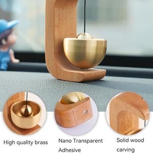 New Chinese Style Minimalist Entrance Doorbell Wooden Wind <b>Chime</b> with Painted Technique Home Decor Flower Shop <b>Bell</b> - Product Image 4