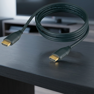 Câble Mach-Mach 2 mètres haute vitesse pour 4K 18 Gbps, gaine PVC plaquée or, pour projecteur HDTV et ordinateur - Product Image 2
