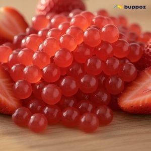 สตรอเบอร์รี่ Popping Boba รสสตรอเบอร์รี่ป๊อปบับเบิ้ลสำหรับชานม - Product Image 4