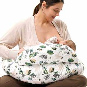 Modern Plus-Size Infant Support Baby Chair Nursing <b>Pillow</b> Adjustable Belts Removable Cotton Covers for 0-12 Months Solid Wood - Product Image 4