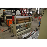 Ligne de production de fabrication de parquet en vinyle PVC SPC usagé, machine d'extrusion, dimensions 120*120