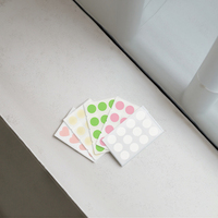 Patchs anti-acné de forme personnalisée, étiquette privée mignonne, patchs anti-boutons à la vitamine E et à la lavande pour la bouche, le nez, hypoallergéniques, vente en gros, nouveauté
