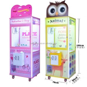 Machine à pêche de figurines personnalisée, de type boîte en bois, avec accessoires en bois et acrylique, à détection par balayage et récupération, grande taille, à monnayeur - Product Image 5