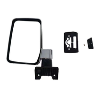 Nouveau rétroviseur latéral manuel de haute qualité ABS+Verre XMAXVISION Noir Landcruiser 70 75 78 Série 1985-2013 UTV Électrique