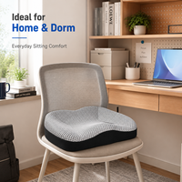 Coussins de siège ergonomiques rafraîchissants en gel à mémoire de forme pour chaise de bureau et voiture, personnalisables, orthopédiques et confortables – Vente chaude