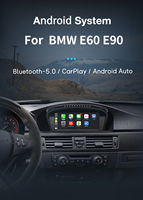 8.9" OEM Snapdragon 6125 Android 14 pour BMW Série 5 E60 E61 E63 E64 E90 E91 E92 CCC CIC Radio multimédia sans fil CarPlay Stéréo