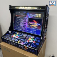 Profesyonel 22 İnç HD Ekranlı Bartop Arcade Makinesi Pandora Saga DX 2 İki Kişilik Jetonlu Video Oyun Kabini (Barlar İçin)