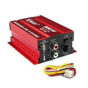 Kinter 12V âm thanh Hifi stereo 2 kênh âm thanh vòm Mini Power Amp với USB sạc ma150 khuếch đại cho nhà Sửa Chữa Xe Hơi - Product Image 2