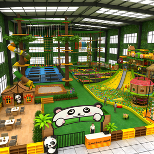 Aire de jeux intérieure personnalisée gratuite pour enfants, centre de divertissement, parc <span class=keywords><strong>labyrinthe</strong></span> intérieur sur mesure avec trampoline, usage commercial - Product Image 1