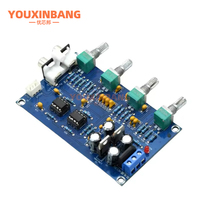 XH-M164 NE5532 Préamplificateur stéréo, carte de tonalité, amplificateur audio 4 canaux, module amplificateur 4CH, circuit de contrôle, préamplificateur téléphonique